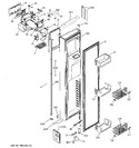 Diagram for 1 - Freezer Door