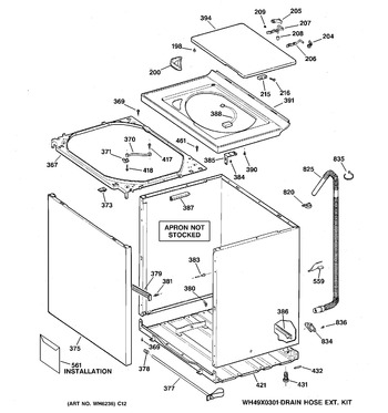 Diagram for WBSE3120B0WW