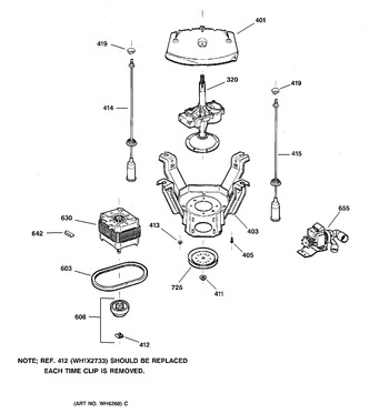 Diagram for EWA3000B0WW