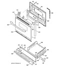 Diagram for 4 - Door & Drawer Parts