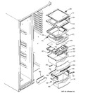 Diagram for 8 - Fresh Food Shelves