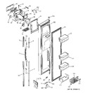 Diagram for 1 - Freezer Door