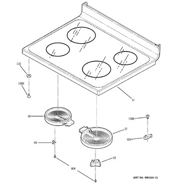 Diagram for JB600CD1CC