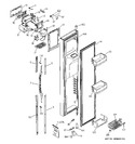 Diagram for 1 - Freezer Door