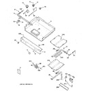 Diagram for 1 - Gas & Burner Parts