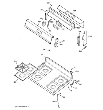 Diagram for JGBC20BEA4WH