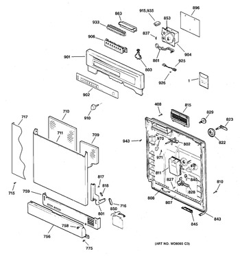 Diagram for GSD3600G00BB