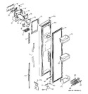 Diagram for 1 - Freezer Door