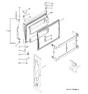 Diagram for 1 - Freezer Door