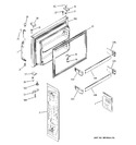 Diagram for 1 - Freezer Door