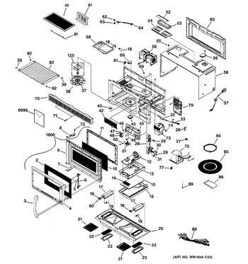 Diagram for JVM1660WB001