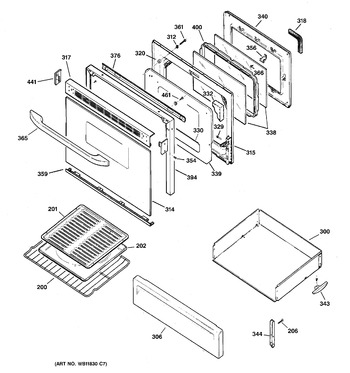 Diagram for JGBP30WEA7WW