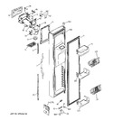 Diagram for 1 - Freezer Door