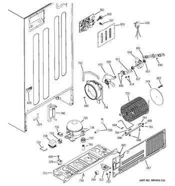 Diagram for PTS22LBNARWW