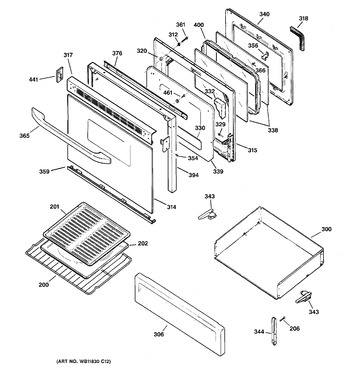 Diagram for JGBP40WEC4WW