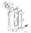 Diagram for 1 - Freezer Door