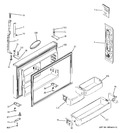 Diagram for 1 - Freezer Door