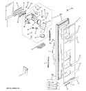 Diagram for 1 - Freezer Door