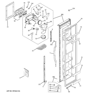 Diagram for GSS25UFPAWW