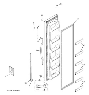 Diagram for GSA22KBPAFBB