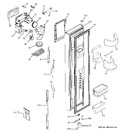 Diagram for 1 - Freezer Door