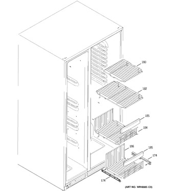 Diagram for DSS25LGPAWW