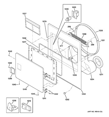 Diagram for DVL223GB4WW