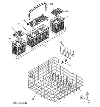 Diagram for PDW7300J00WW