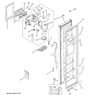 Diagram for HSS25GDPAWW