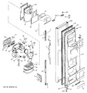 Diagram for 1 - Freezer Door