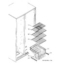 Diagram for 4 - Freezer Shelves