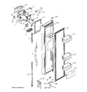 Diagram for 1 - Freezer Door