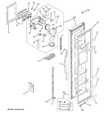 Diagram for GSS25IFPDWW