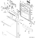 Diagram for 1 - Escutcheon & Door Assembly