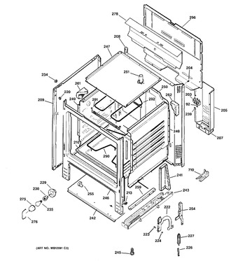 Diagram for RB536WH2WW