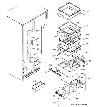 Diagram for GSL25WGPCBS