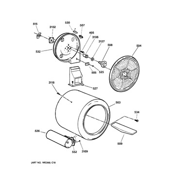 Diagram for EGD4500D0WW