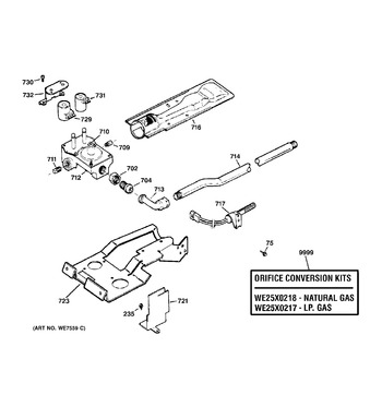 Diagram for EGD4500D0WW