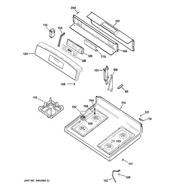 Diagram for JGBP28GEH1SS