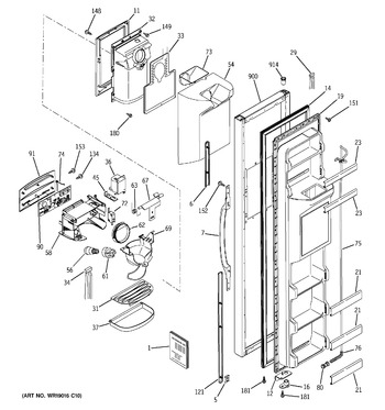 Diagram for GST25KGMCWW