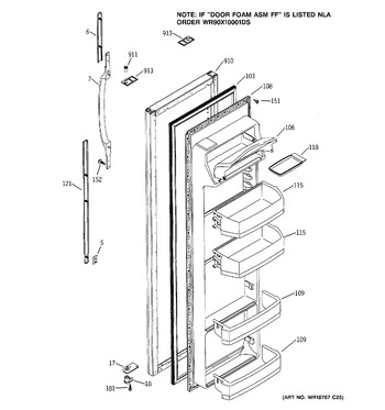 Diagram for GSS25JEMBBB