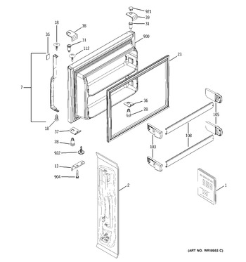 Diagram for GTS22FBPBRWW