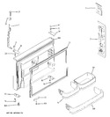 Diagram for 1 - Freezer Door