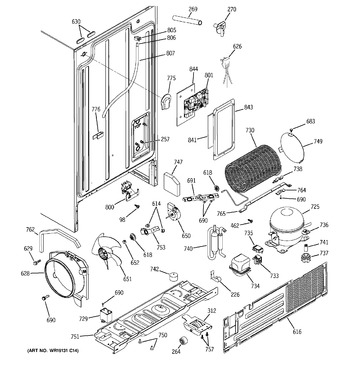 Diagram for DSS25PFMDWW