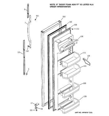 Diagram for DSS25PFMDWW