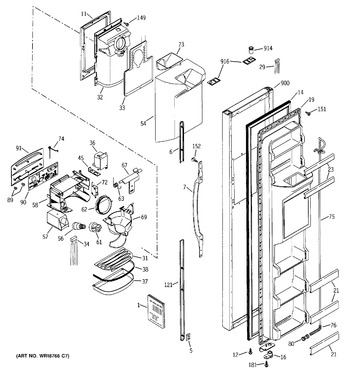 Diagram for GSS25JFMBWW