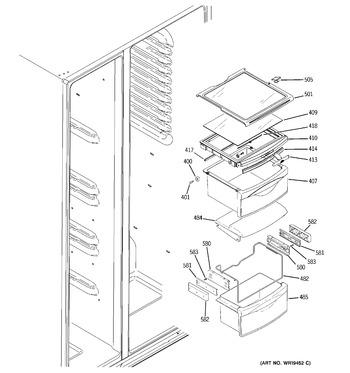 Diagram for GSR23YBPAWW