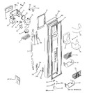 Diagram for 1 - Freezer Door