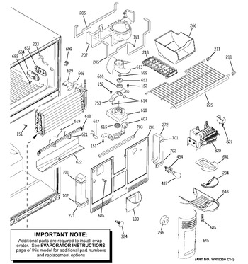 Diagram for PTS22LCRARWW