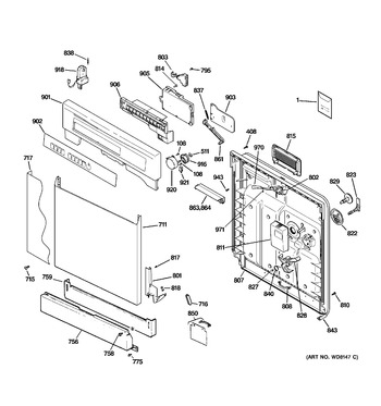 Diagram for EDW3000G02BB